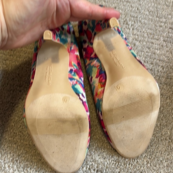 Christian Siriano watercolor heels Peep Toe - Picture 3 of 5